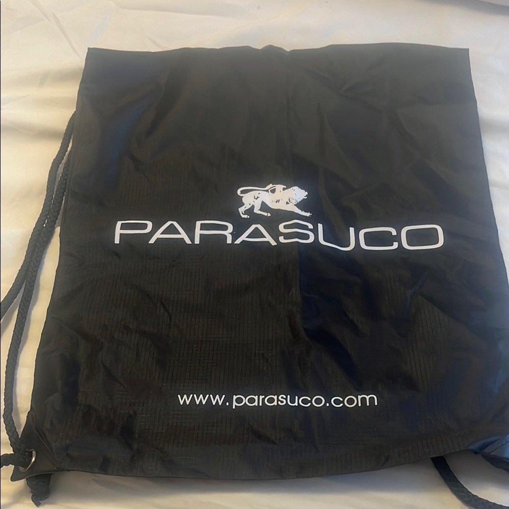 Parasuco Black Drawstring Bag